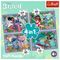 Puzzle Puzzle 4in1 Lilo&amp;Stitch&#39;s crazy day