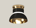 XS8102061 SBK/PYG/CL черный песок/золото желтое полированное/прозрачный GX53 (N8909, C8102, N8145)