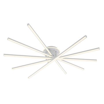 Люстра потолочная с пультом LED 150W 3000К-5500К CL203650 белый Trent Citilux