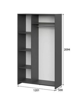 Шкаф 3-ств ДОЛЬЧЕ