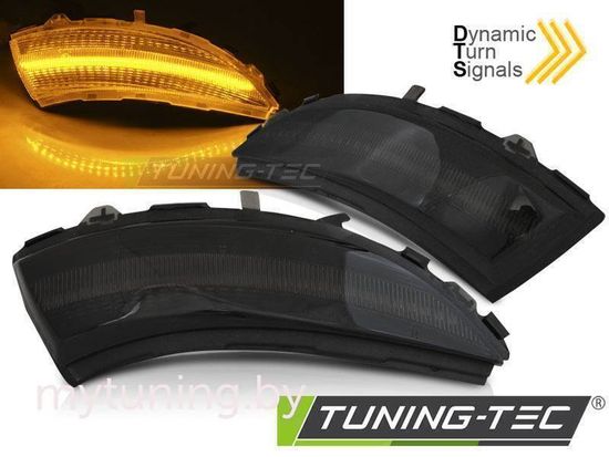 Повторители поворота IN THE MIRROR SMOKE LED SEQ для RENAULT CLIO IV 12-16