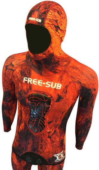 Гидрокостюм Free-Sub Olympos Red Yamamoto 39 3 мм