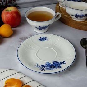 Чайная пара 180мл,коллекция "Blue Flower" P.L. Proff Cuisine