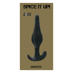 Чёрная анальная пробка 12,5см Lola Games Spice it up Smooth 8008-01lola