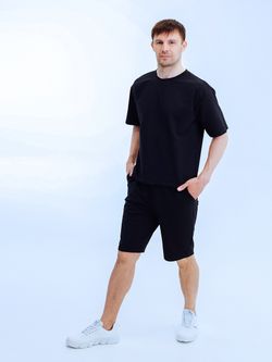 С-510/ Костюм мужской (шорты-бермуды и футболка) из футера