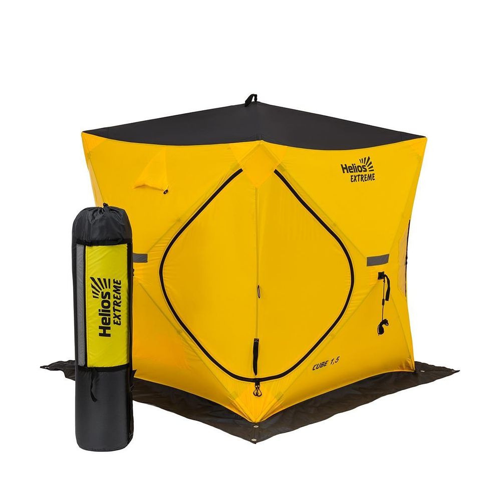 Палатка зимняя CUBE EXTREME 1.5 (широкий вход) (HS-ISТ-CE-1.5-P) Helios (0)