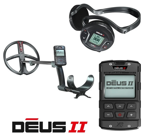 Металлоискатель XP Deus 2 с катушкой 28 FMF (11"), блоком управления и наушниками WS6