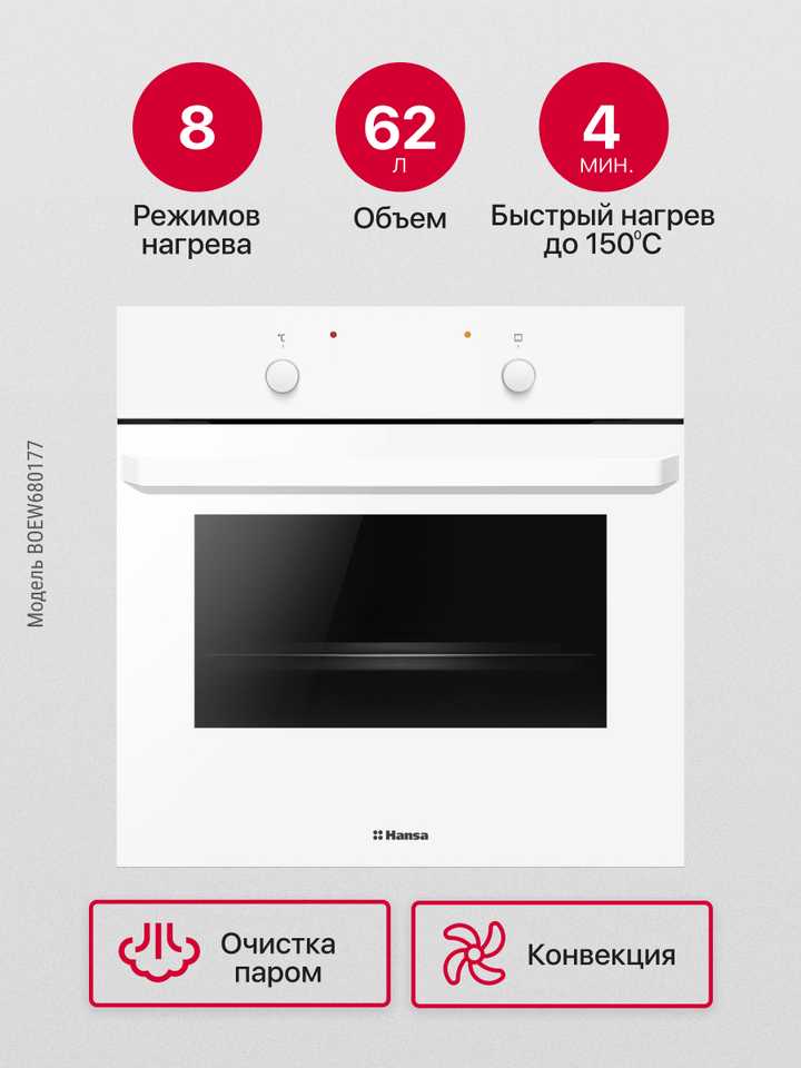 Духовой шкаф Hansa BOEW680177