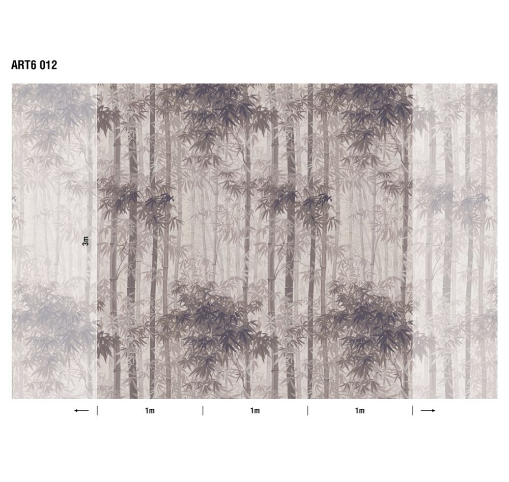 Пейзаж Бамбуковая роща панно