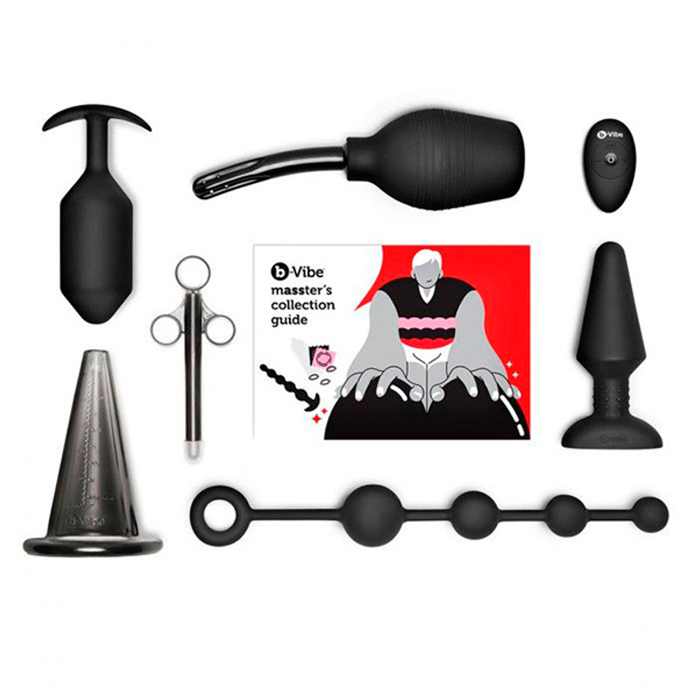Анальный набор для продвинутых пользователей b-Vibe Masster s Degree Anal Education Set BV-027