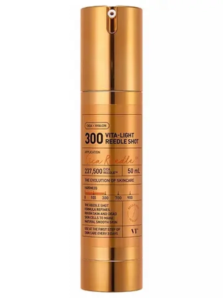 VT Cosmetics Витаминная сыворотка с микроиглами и витамином С - для сияния кожи Vita-Light Reedle Shot 300 50 мл