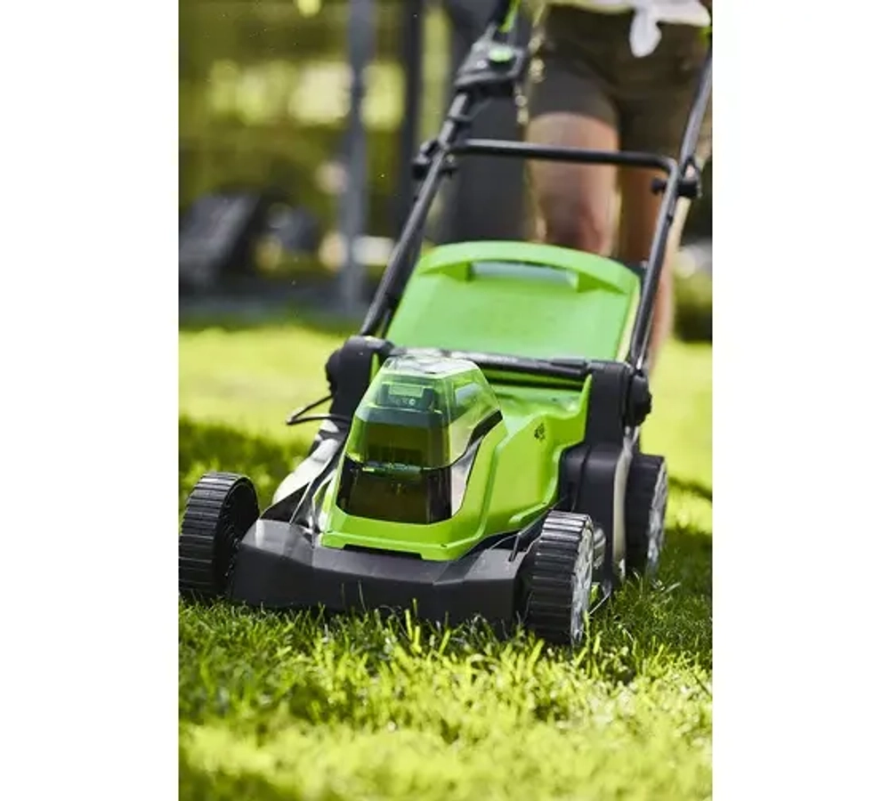 Газонокосилка аккумуляторная 41см (без АКБ и ЗУ) 24В Greenworks