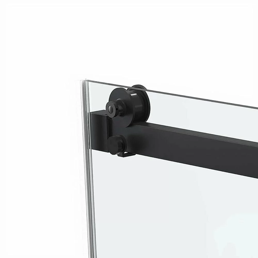 Душевой уголок Vincea Como Soft VSR-1CS1011CLB 110x100 стекло прозрачное/профиль черный