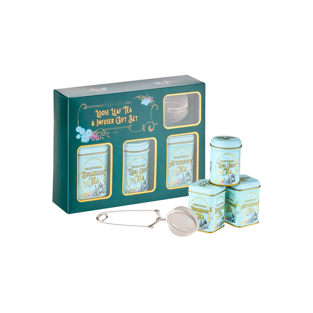 New English Teas Набор листового чая Vintage Victorian, 3шт