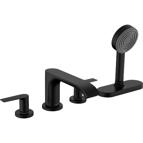 Смеситель для ванны Hansgrohe Vivenis 75444670 черный матовый