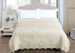 Покрывало 150x200 Sofi De MarkO Сюзанна кремовое