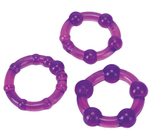 Набор из 3 стимулирующих эрекционных колец