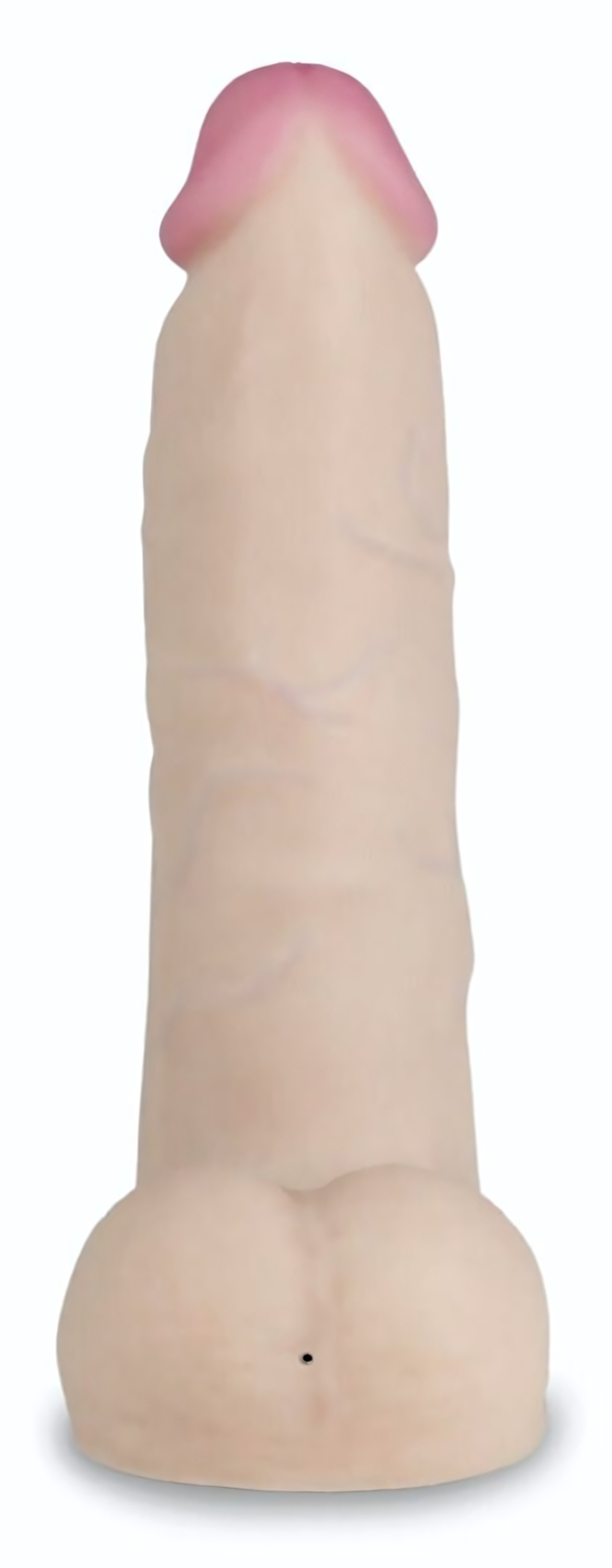 Телесный перезаряжаемый вибратор-реалистик из неоскин - 22 см. (Цвет: телесный)