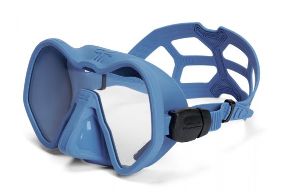 Маска C4 Carbon Skyline Antifog blue jeans