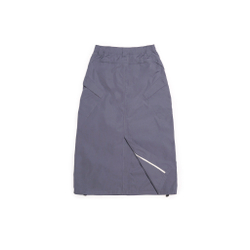 Юбка Nothomme Blue Side-Drawstring Workwear Fishtail Skirt "Blue Gray"