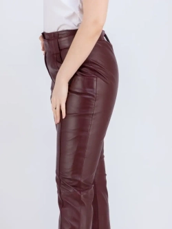 Брюки кожаные женские натуральные