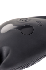 Виброкольцо Erotist силикон черное 7,9 см