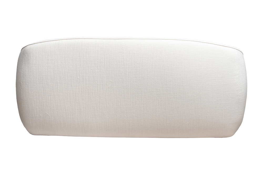 Кровать без механизма 198х240х90см Garda Decor Palazzo Norton рогожка светло-бежевая