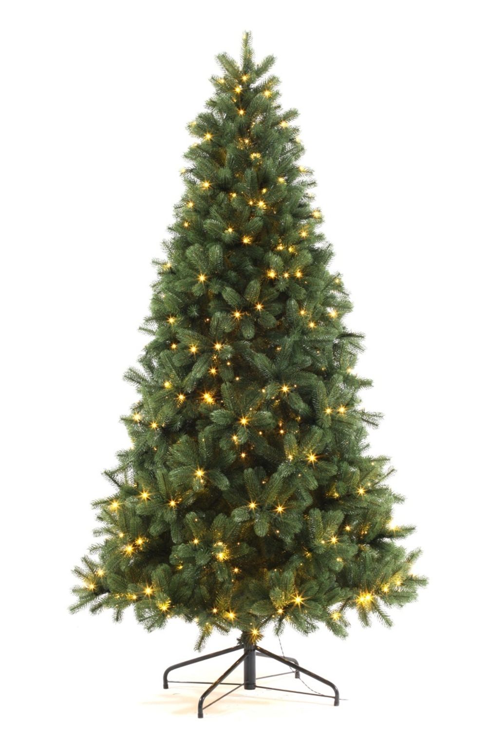 Елка с гирляндой встроенной «Русская Императрица» (Литая хвоя) от 1,2 м до 3 м