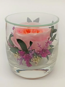 натуральный пион в стекле, вакуум*