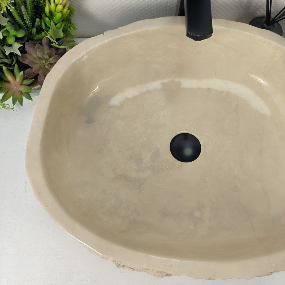 Раковина из мрамора Erozy Cream EM-64944 56*46*16 0877