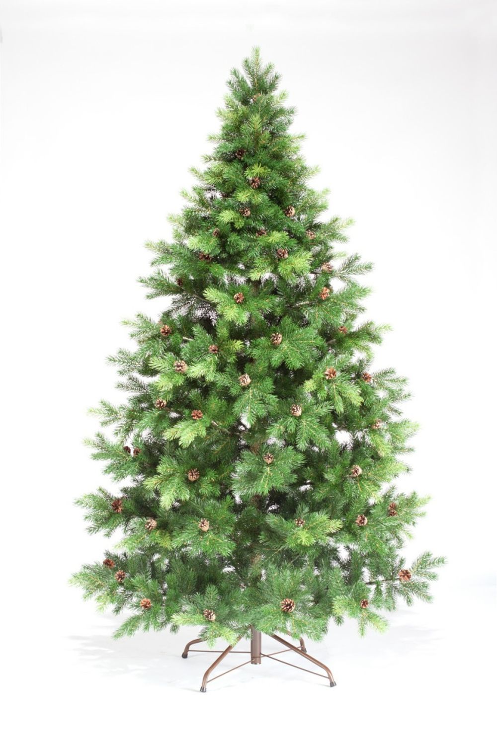 Ель искусственная «Камчатская с шишками» (Литая хвоя) 150 см / 1,5 м