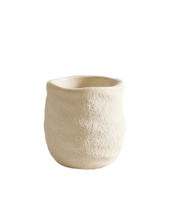 Zara Home стакан для ванной комнаты, керамика, экрю