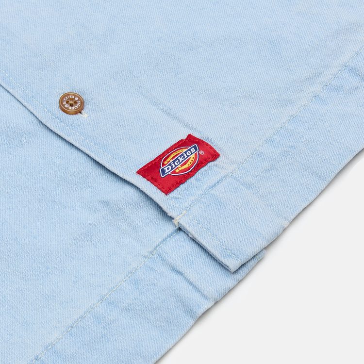 Рубашка мужская Dickies Short Sleeve Denim Shirt 