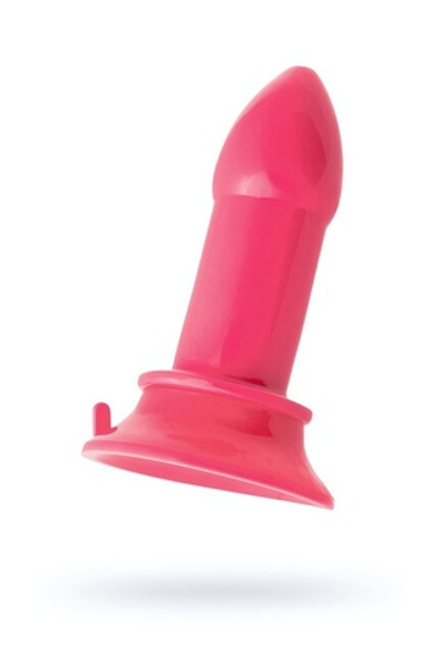 Втулка на присоске Popo Pleasure (12,5 см) (Цвет: ярко-розовый)
