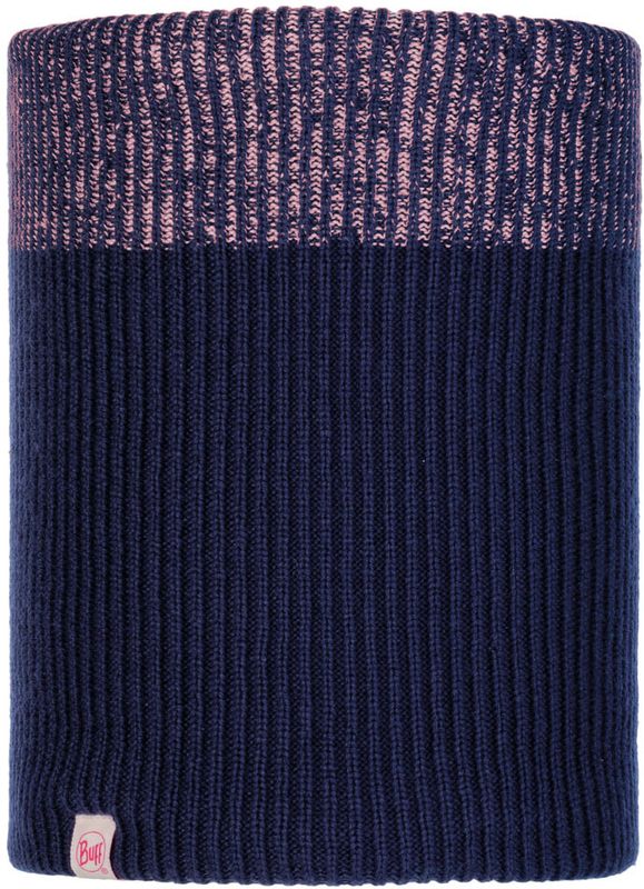 Вязаный шарф-труба с флисом детский Buff Neckwarmer Knitted Polar Audny Night Blue Фото 1