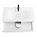 Тумба подвесная с раковиной BelBagno MARINO-1100-2C-SO-BL-P