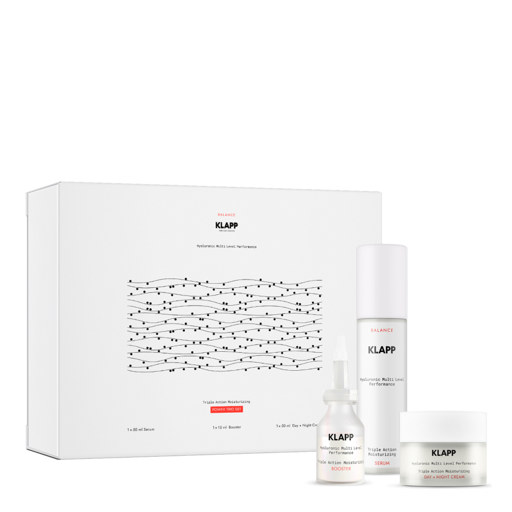 KLAPP BALANCE Triple Action Moisturizing Power Trio Set