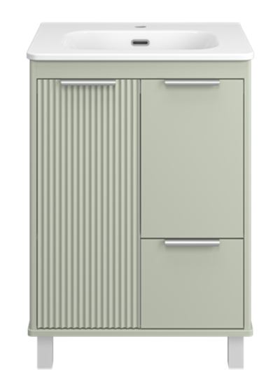 Тумба под раковину Brevita Risacca Pistachio 60