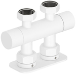 Вентиль Сунержа 2х3/4" прямой скрытый-скрытый EU50