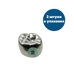 Второй верхний левый моляр, размер 2 (E-UL-2)