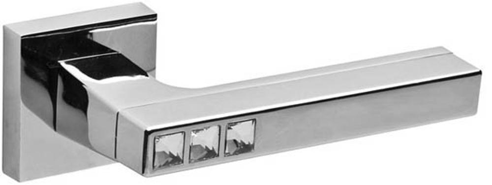 Ручка Фуаро CRYSTAL FLASH DM CP-8, цвет хром ЦАМ (гарантия - 12 месяцев)