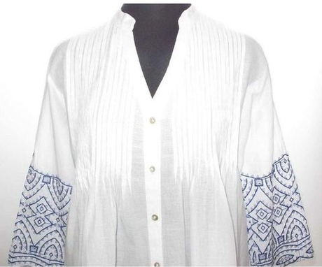 Туника женская Furstenberg Blue in White