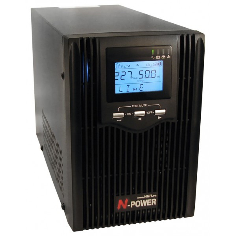 Интерактивный ИБП N-Power Smart-Vision S2000N ─ однофазный ИБП 2000 ВА синус