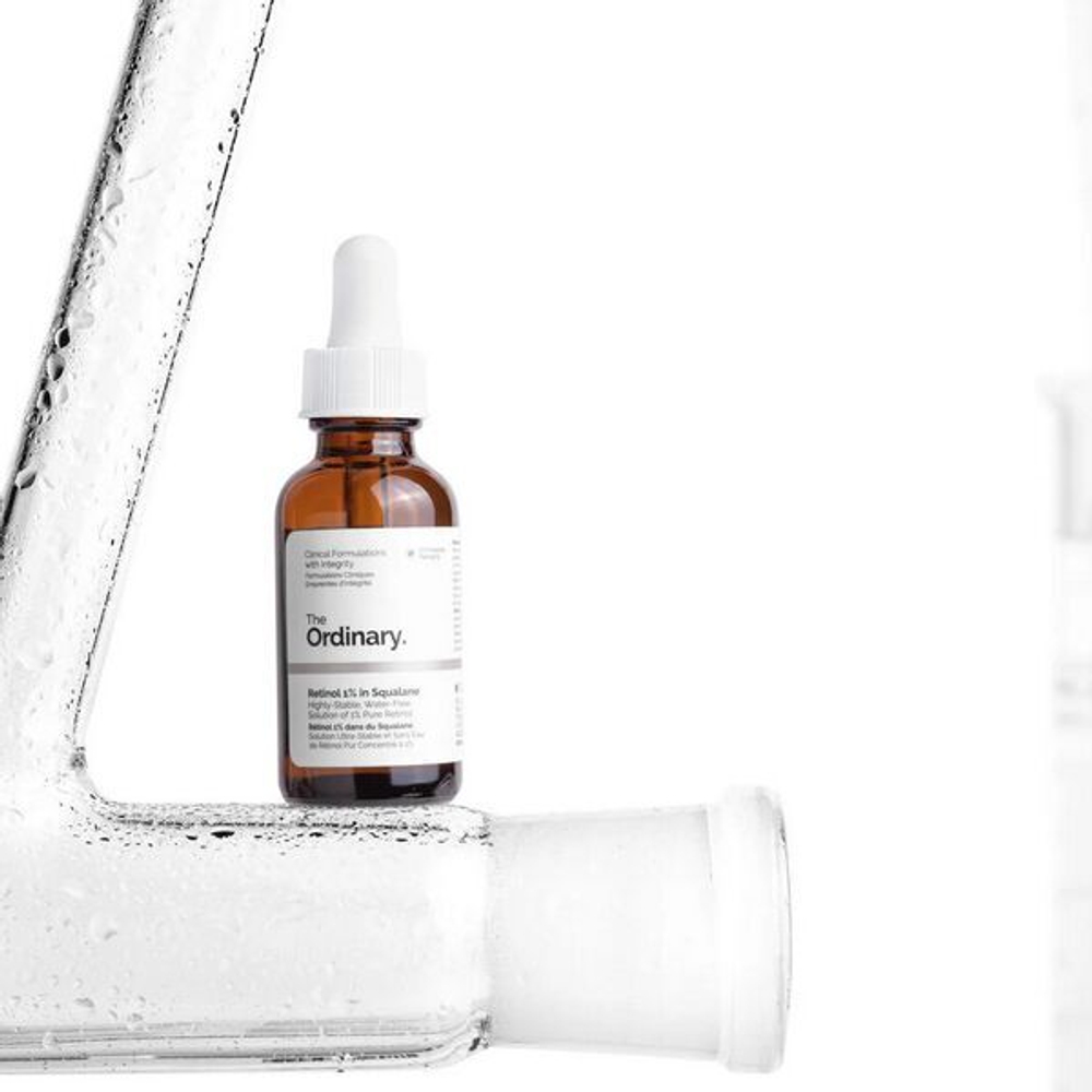 Интенсивная сыворотка от морщин с 1% ретинола The Ordinary Retinol 1% in Squalane, 30мл