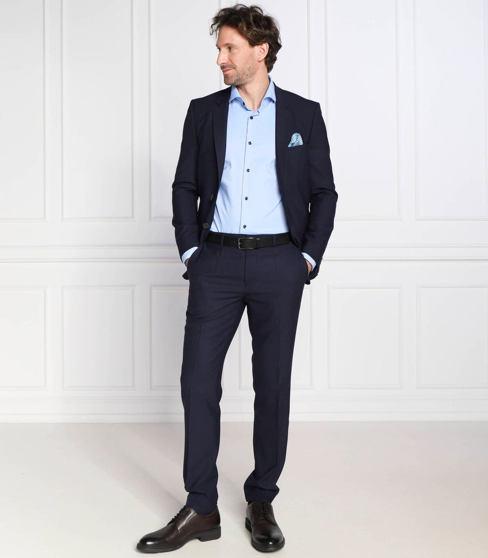 рубашка phankspread BOSS BLACK - голубой(50485264)