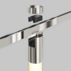 Трековый однофазный магнитный светодиодный светильник Maytoni Flarity   TR154-1-27W3K-PT