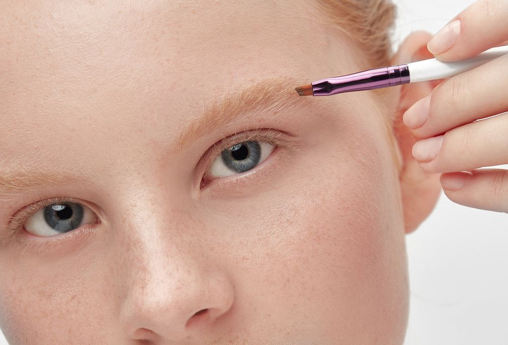 Многофункционльная кисть для подводки/бровей ManlyPro - K45