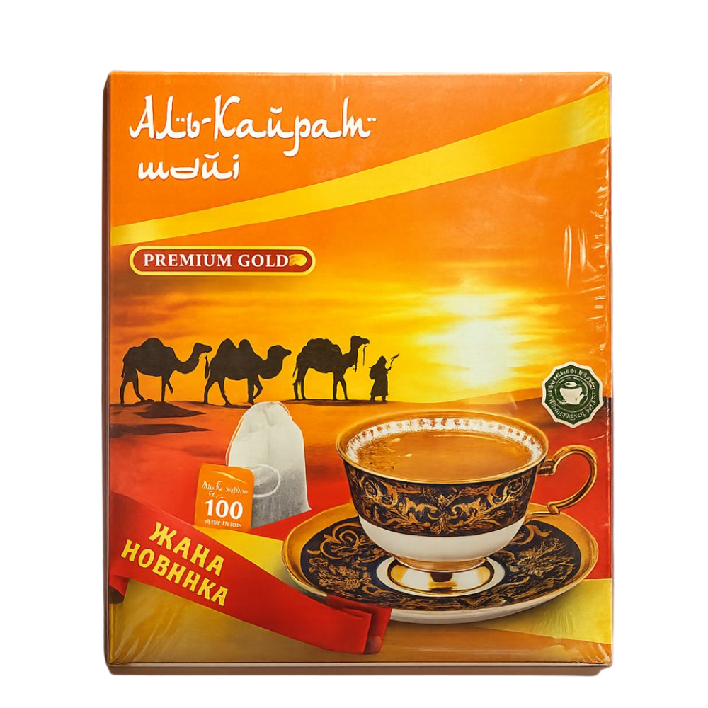 Чай черный Аль-Кайрат 100 пакетиков