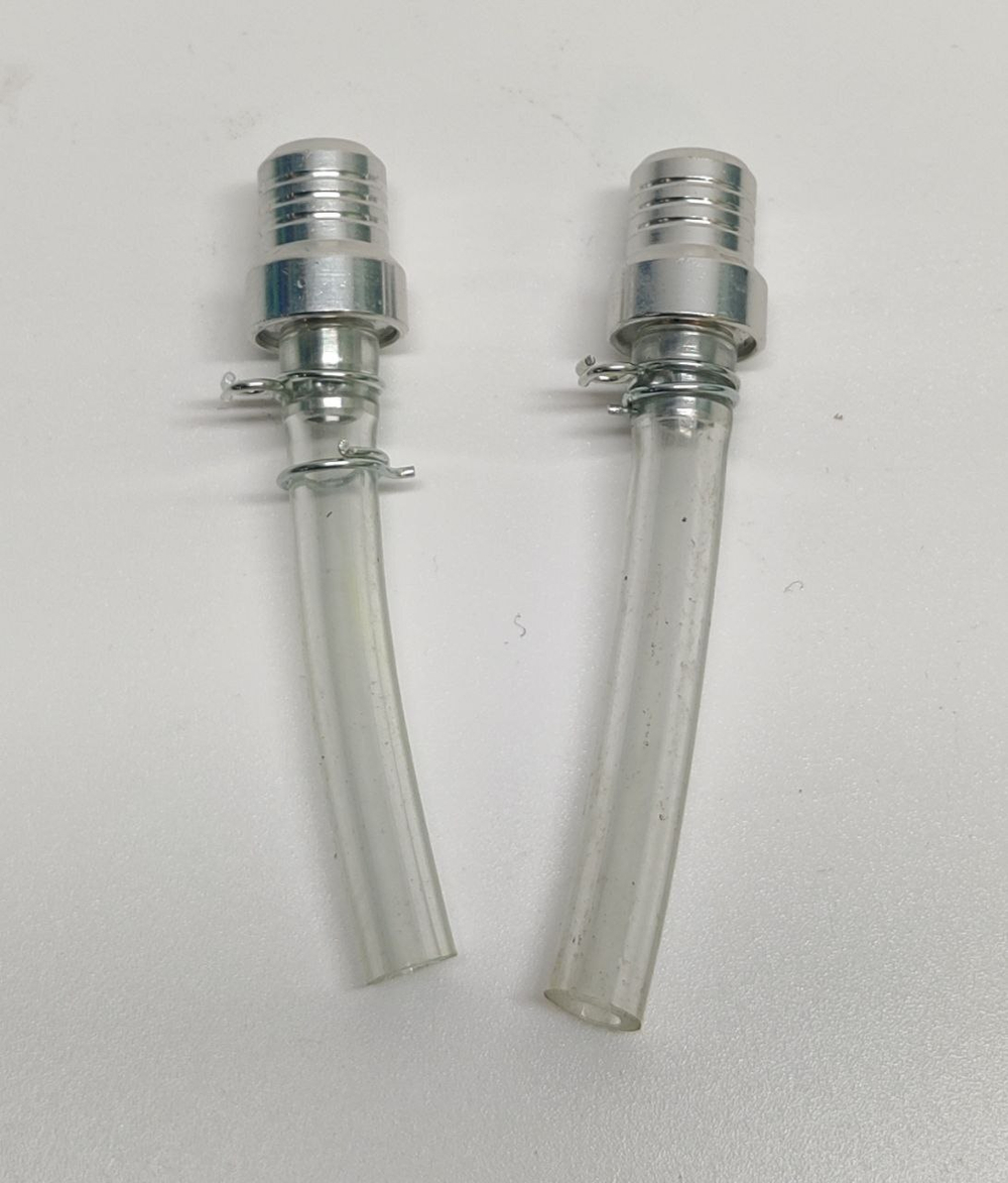 Клапан крышки топливного бака серебристый для питбайка