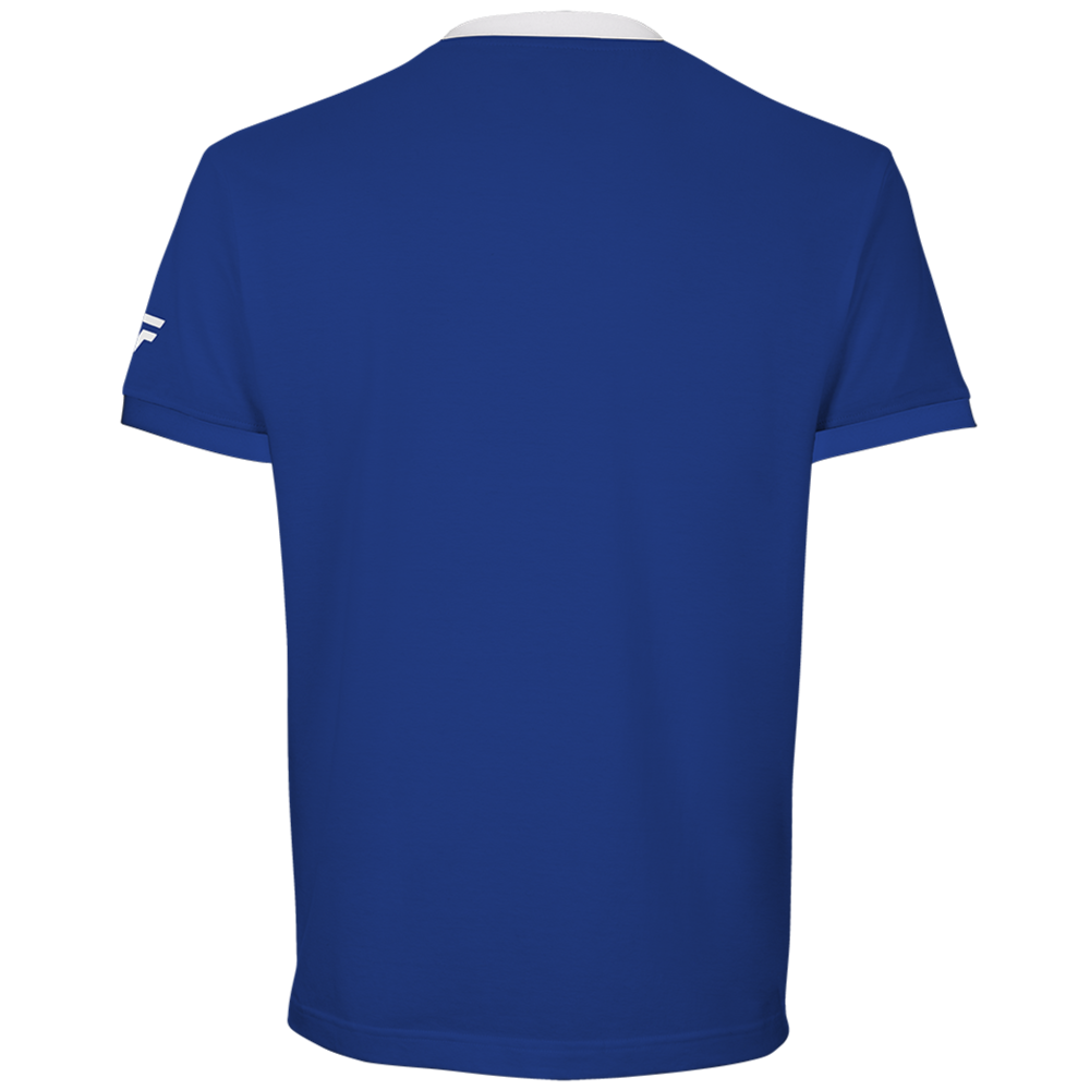 Женская теннисная футболка Tecnifibre Women Cotton Tee - небесный